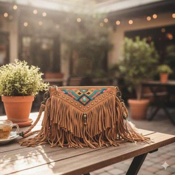Bohemian Fringe Handbag