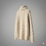 Knit Turtleneck Sweater (Digital)